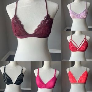 LOT - Bralettes / Bras for fun, festival, everyday